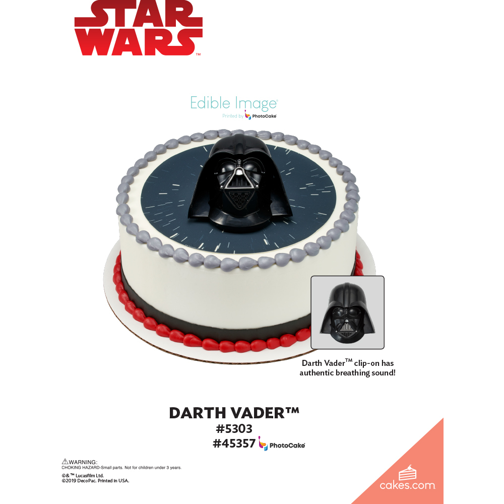 Star Wars™ Darth Vader™ The Magic of Cakes® Page