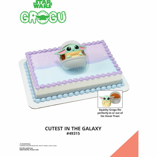 STAR WARS™ The Mandalorian Cutest in the Galaxy The Magic of Cakes® Icing Only Page