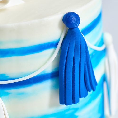 Challenge Accepted Gum Paste Closeup