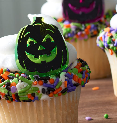 Dress Bakery Up Jack O Lantern Rings