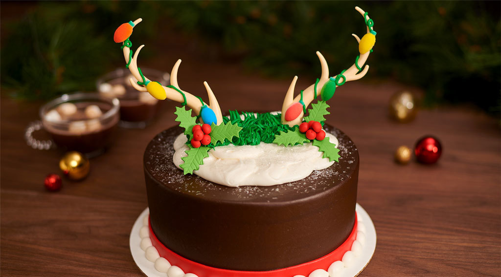 Christmas Lights Antler Creations Decoset