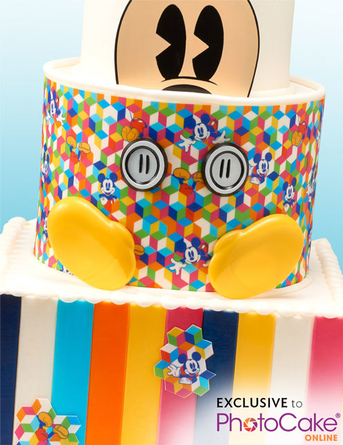 Tiered Cake Colorful Confetti