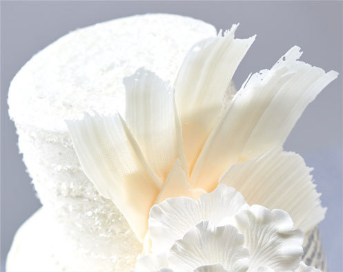 Top Pinterest Trends Wedding Tiered Cake Closeup