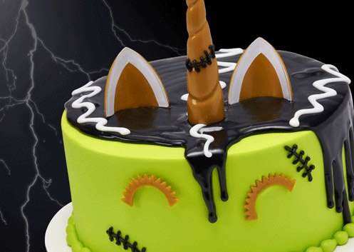 Franken Mane Cake