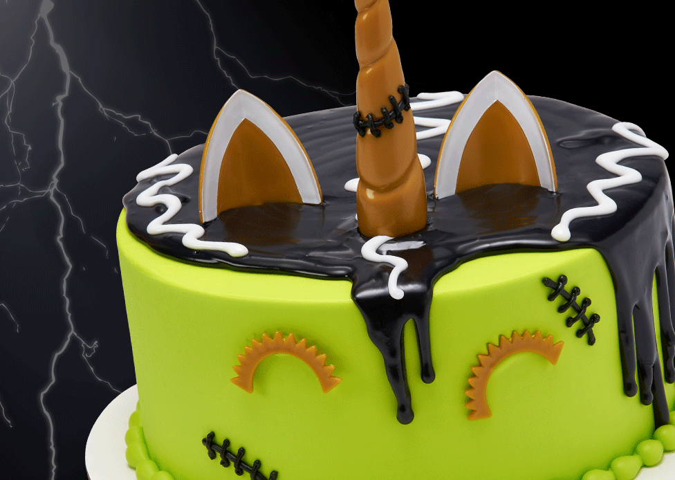 Unicorn Cake with Lightning