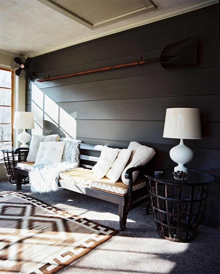 Modern Cabin Living & Dining Room Interior D... | Decorilla