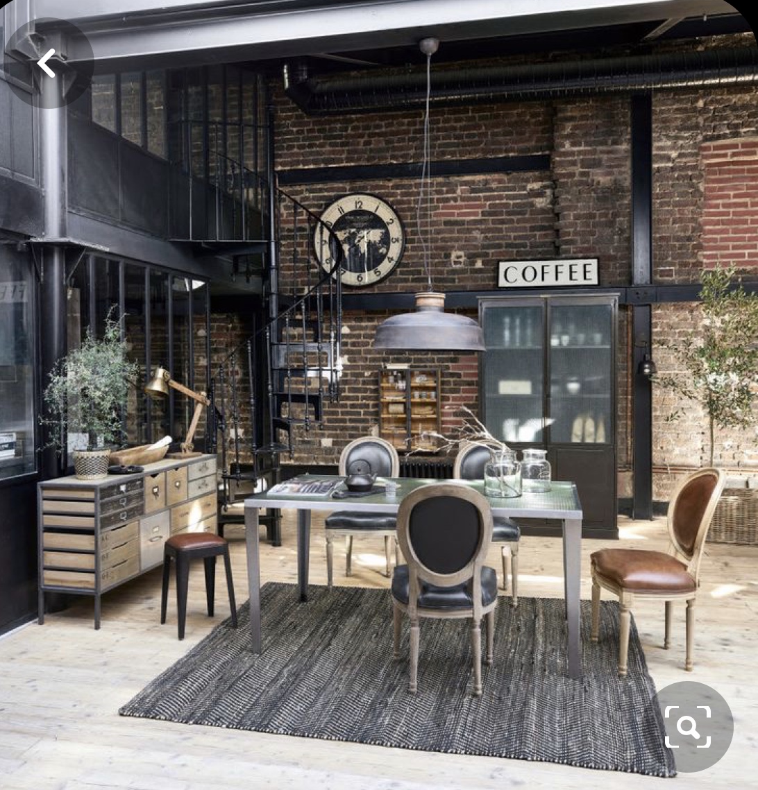 Bright High Ceiling Industrial Home Design Decorilla