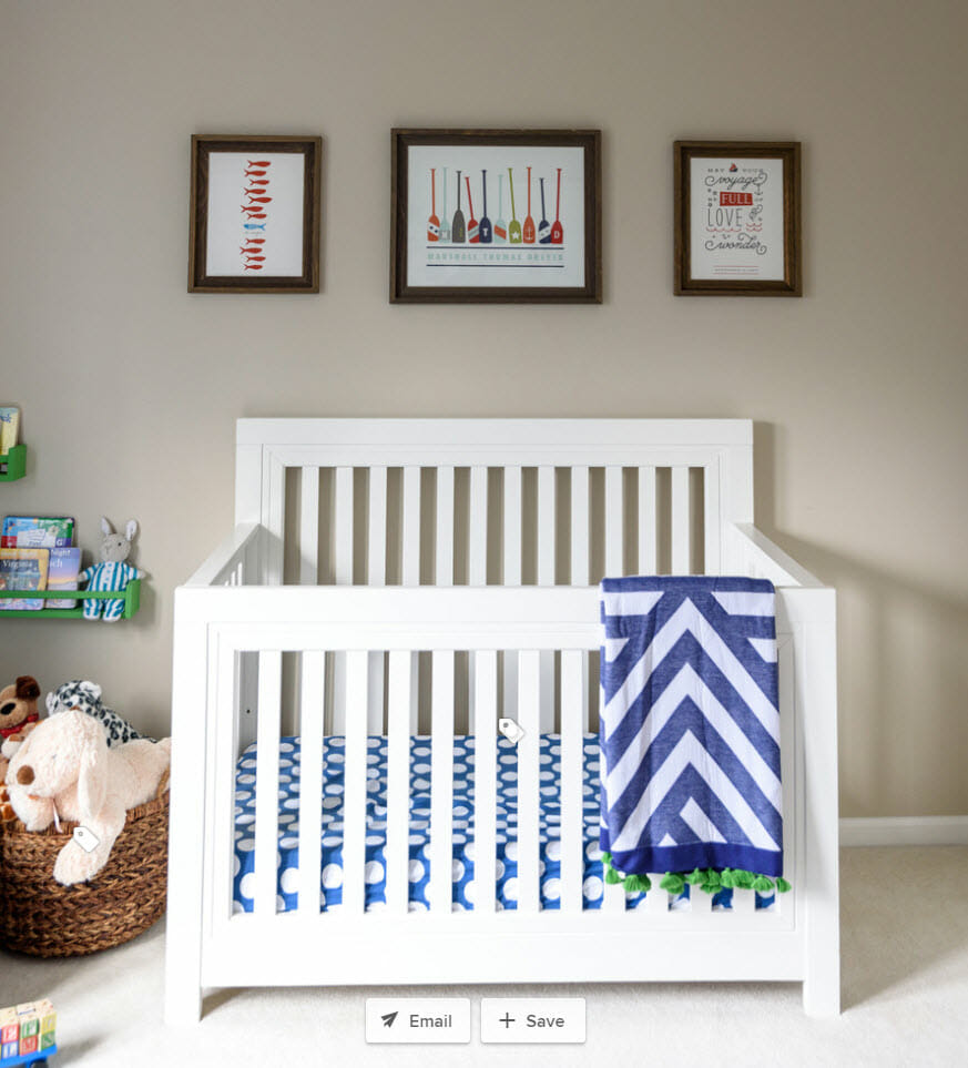 Geometric Modern Nursery Design Decorilla