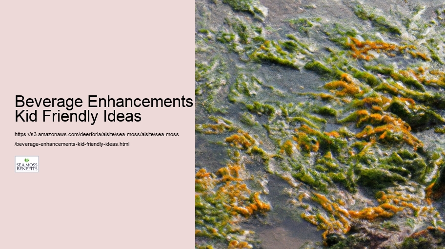 Beverage Enhancements Kid Friendly Ideas