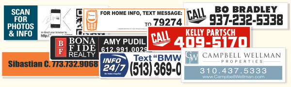 Real Estate Agent Name Riders Realtor Name Message Riders Dee Sign