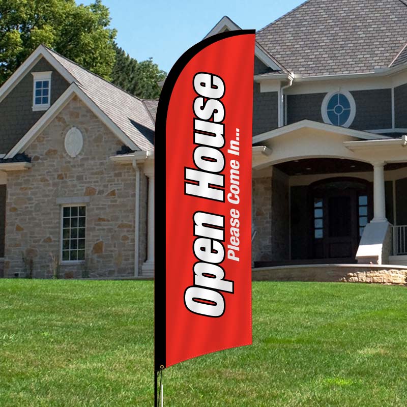 Custom Feather Flags & Auction Signs Dee Sign