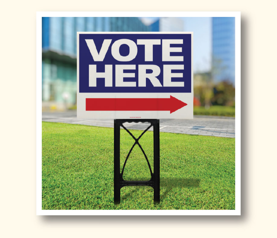 Authentic Election Day Yard Signs for Sale Dee Sign Dee Sign®