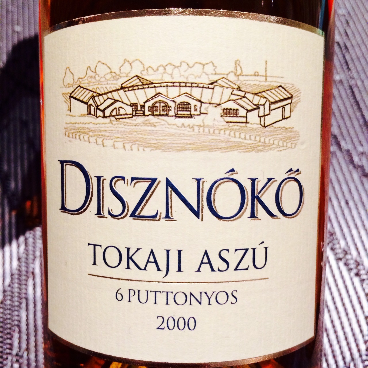 Disznókő Kapi Vineyard 6 Puttonyos Tokaji Aszú Furmint 2016 (500ml 