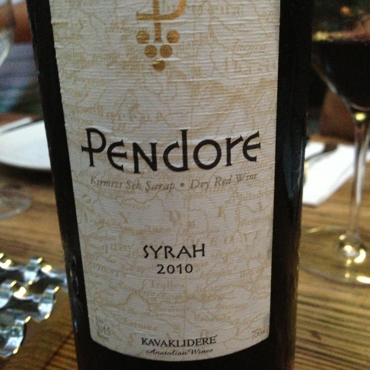 2010 Kavaklidere Pendore Syrah
