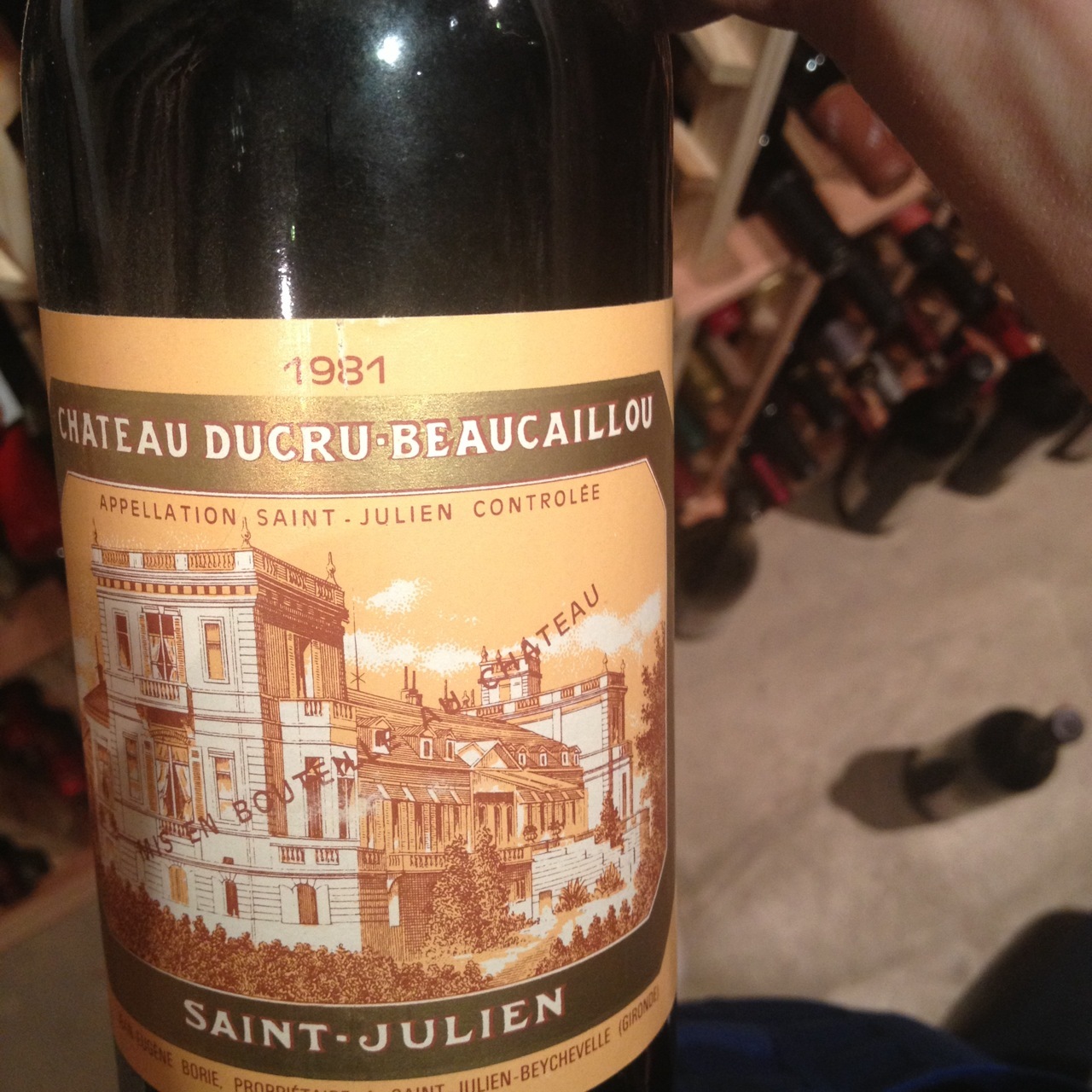 1981 Château Ducru-Beaucaillou Saint-Julien Red Bordeaux Blend