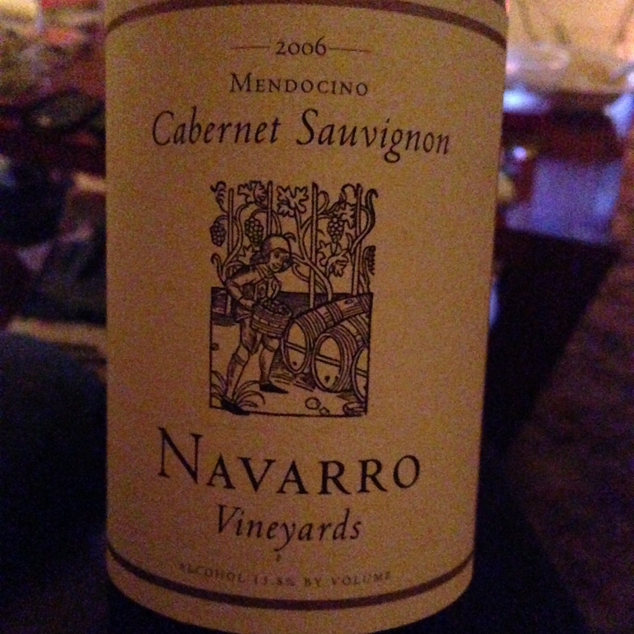 Navarro Vineyards Mendocino Cabernet Sauvignon