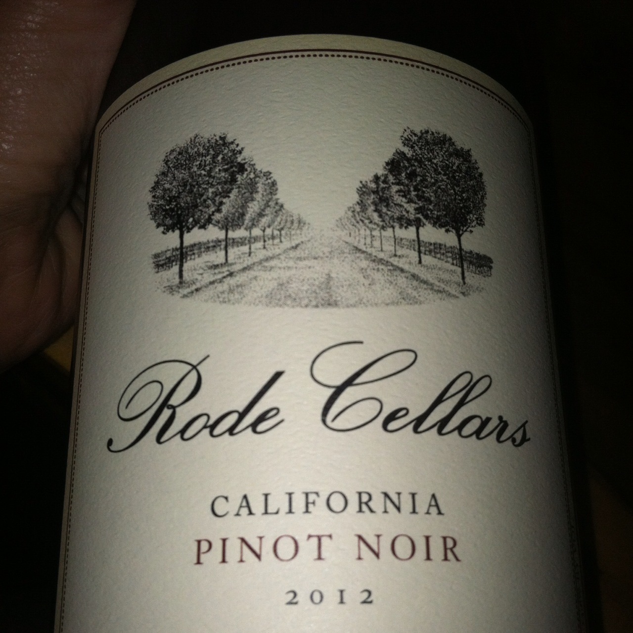 Rode Cellars Pinot Noir