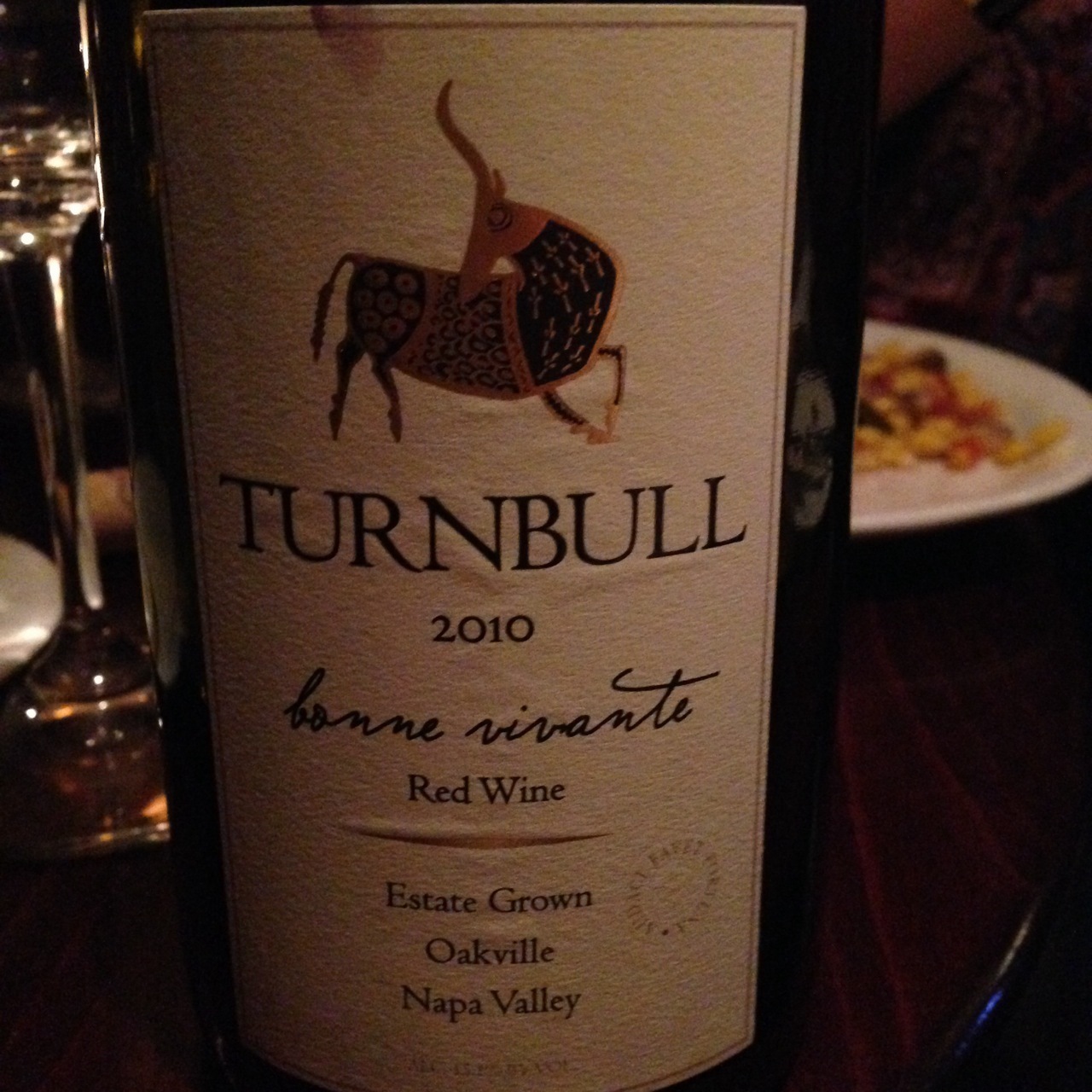 Turnbull Wine Cellars Bonne Vivante Oakville Red Blend