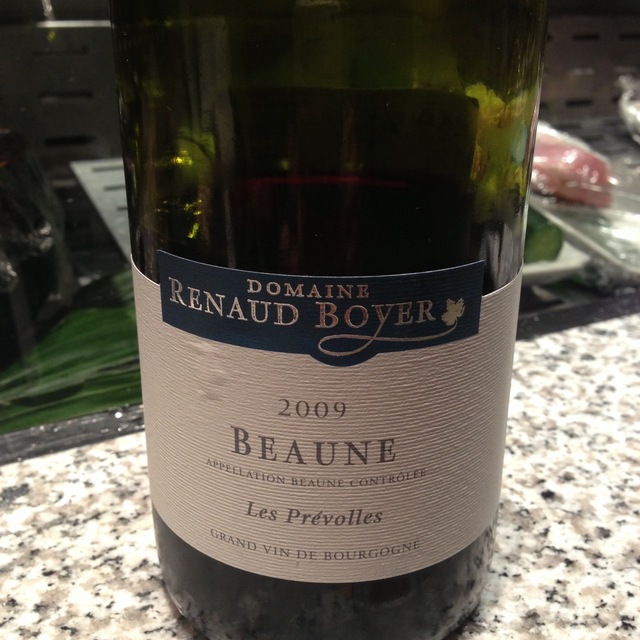 Domaine Renaud Boyer Les Prévolles Beaune Pinot Noir 2014 Chambers