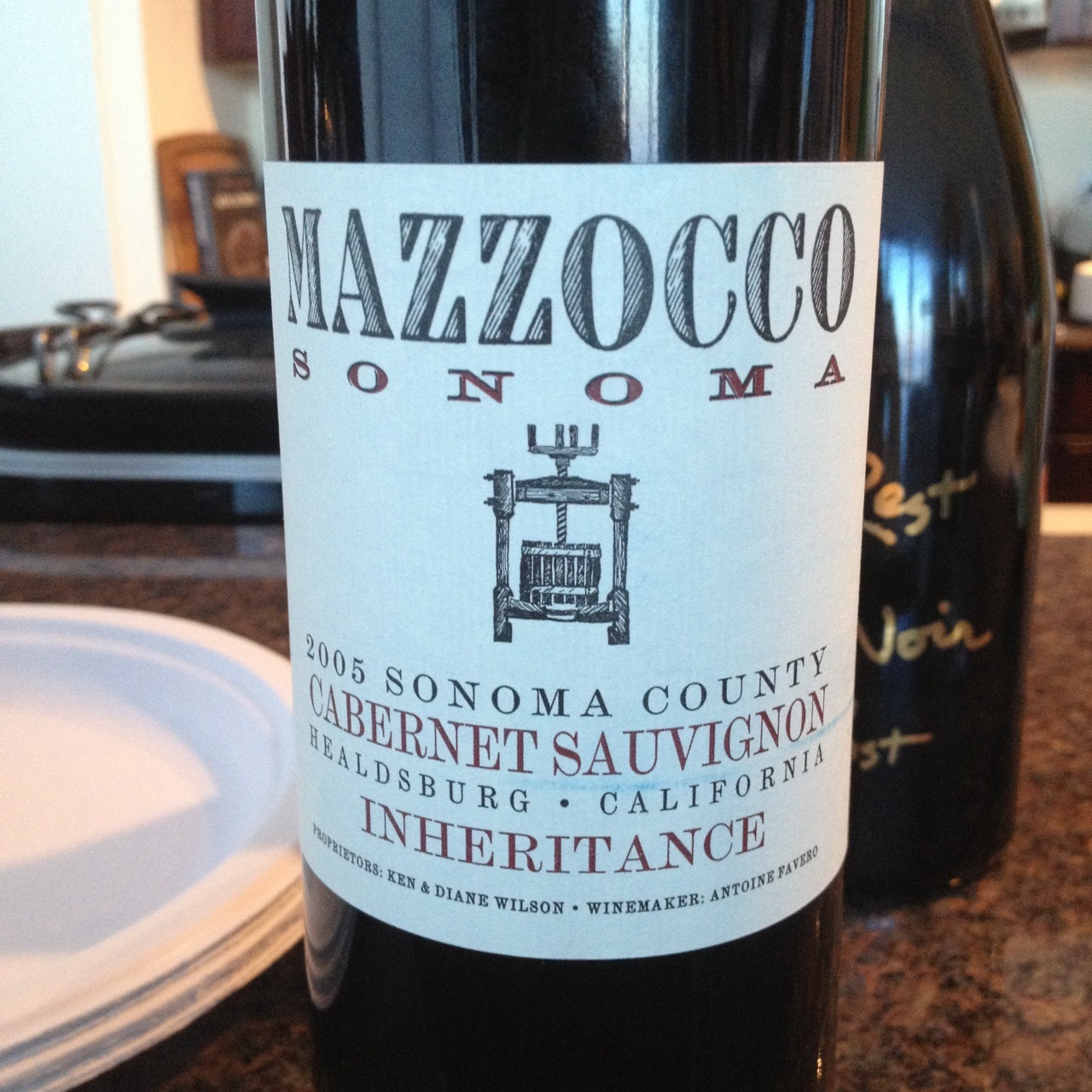Mazzocco Inheritance Cabernet Sauvignon