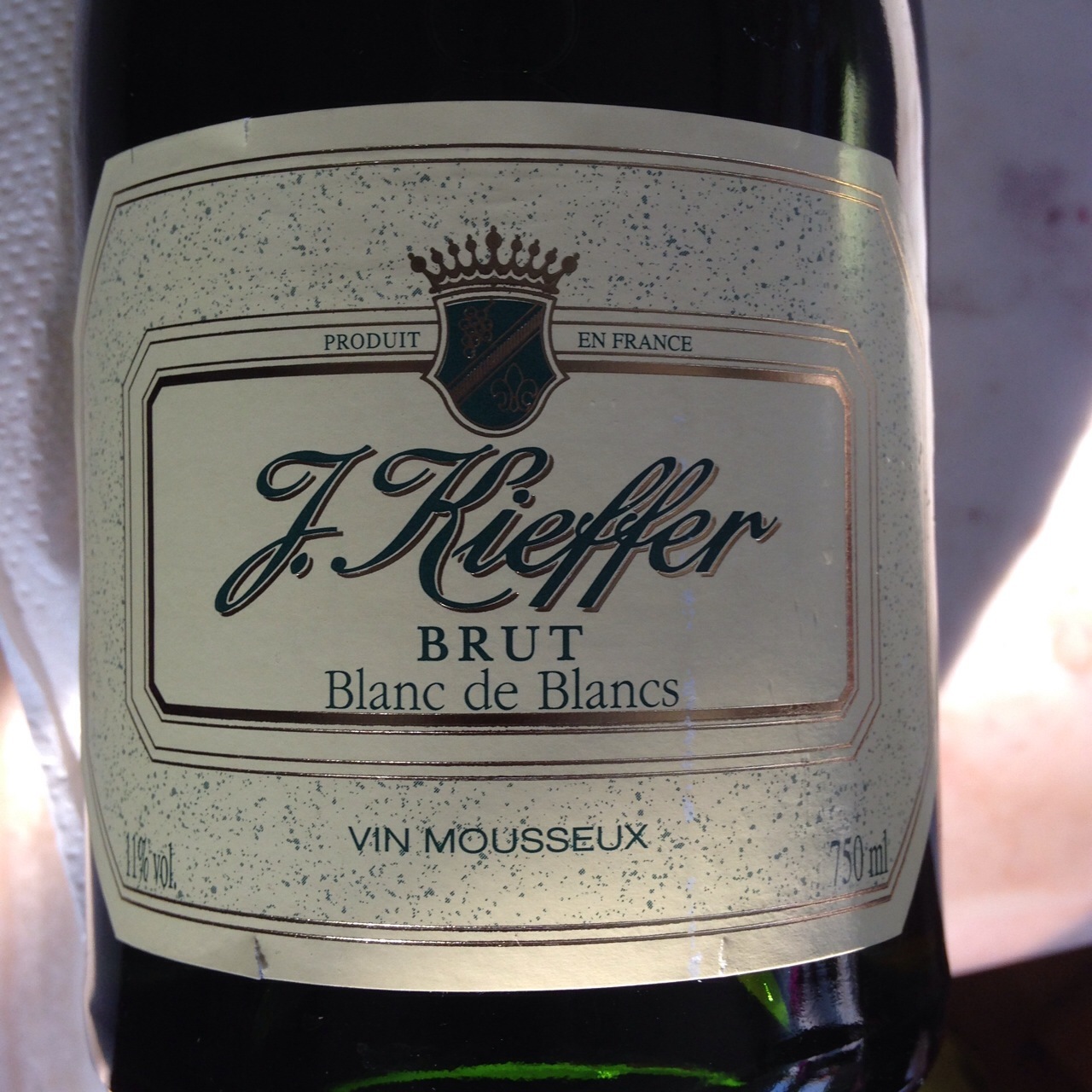 J Kieffer Brut Blanc De Blancs Avis