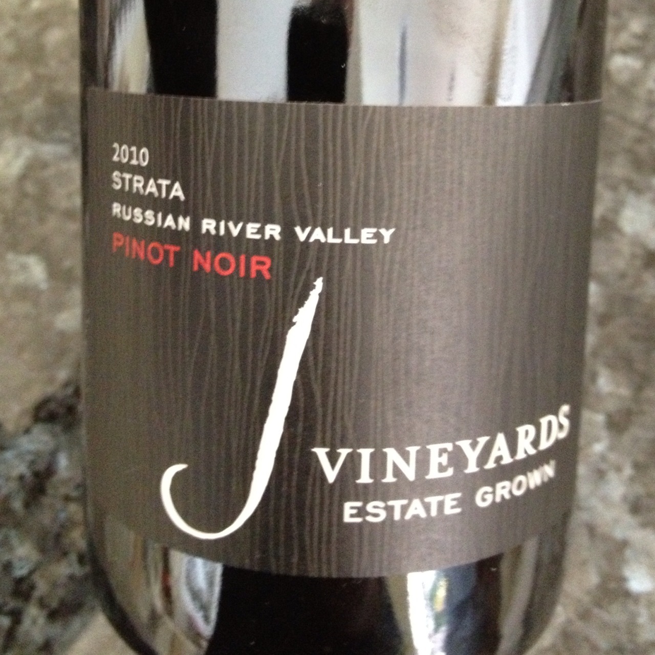J Vineyards & Winery Strata Pinot Noir
