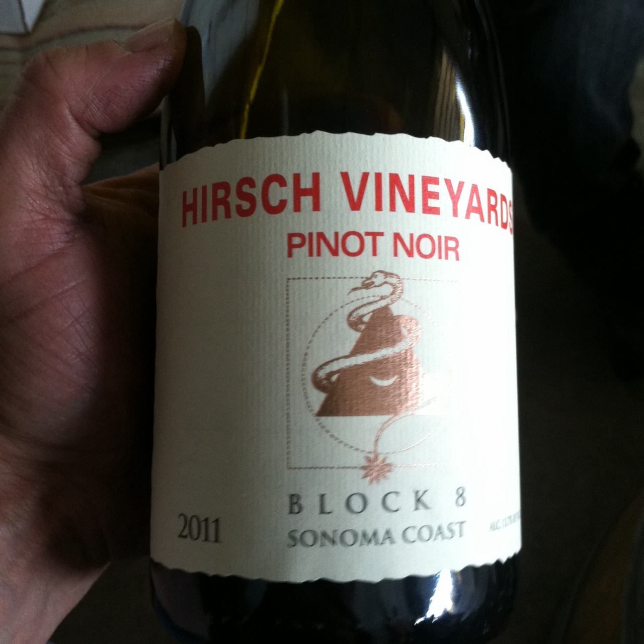 Hirsch Vineyards Block 8 Pinot Noir