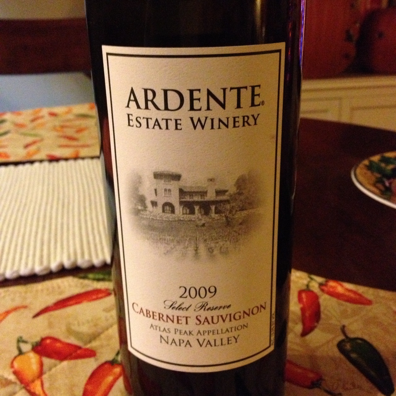 Ardente Estate Winery Estate Bottled Reserve Sauvignon