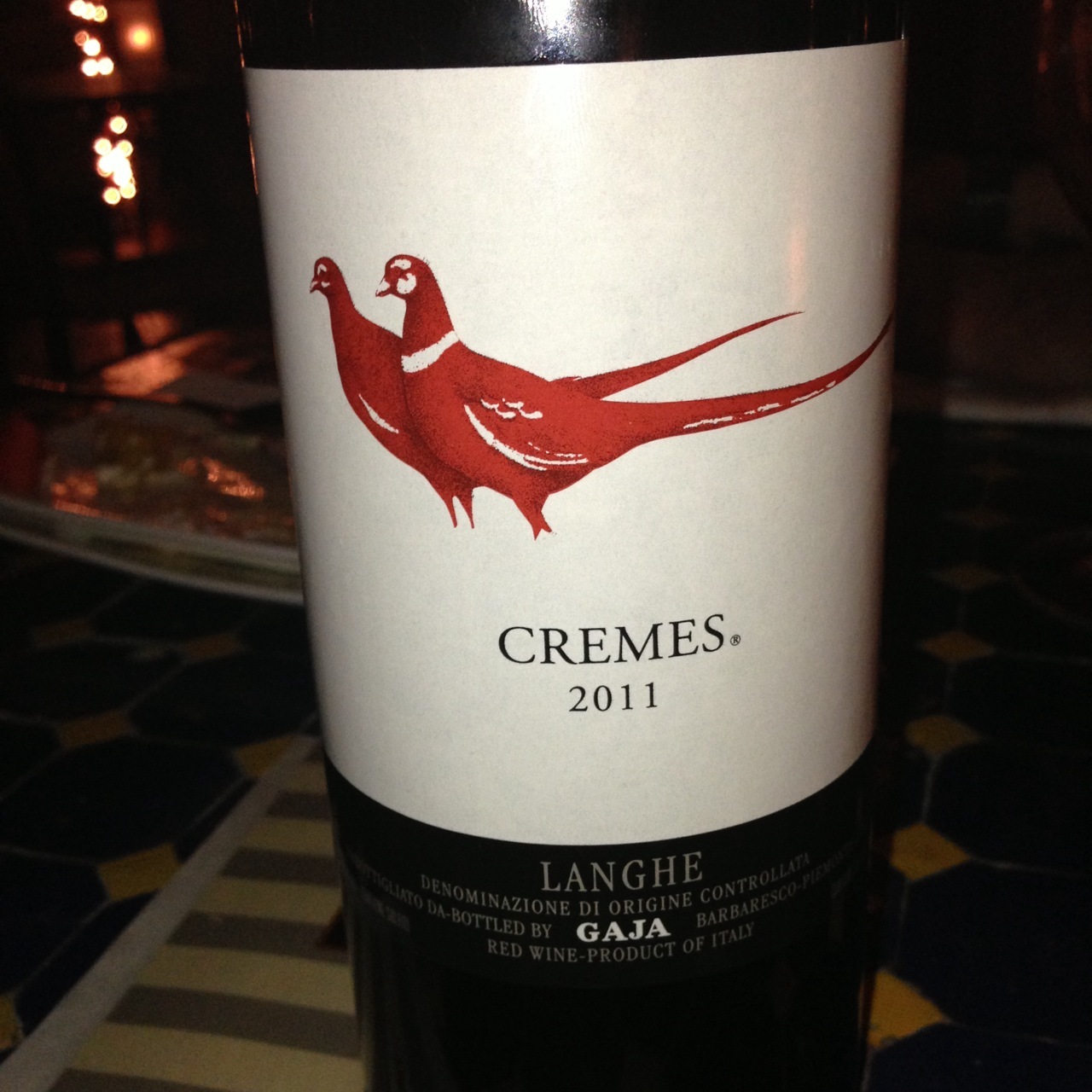 ガヤ Gaja Cremes Dolcetto 2010 クレメス 2015 Gaja Cremes Langhe DOC Dolcetto