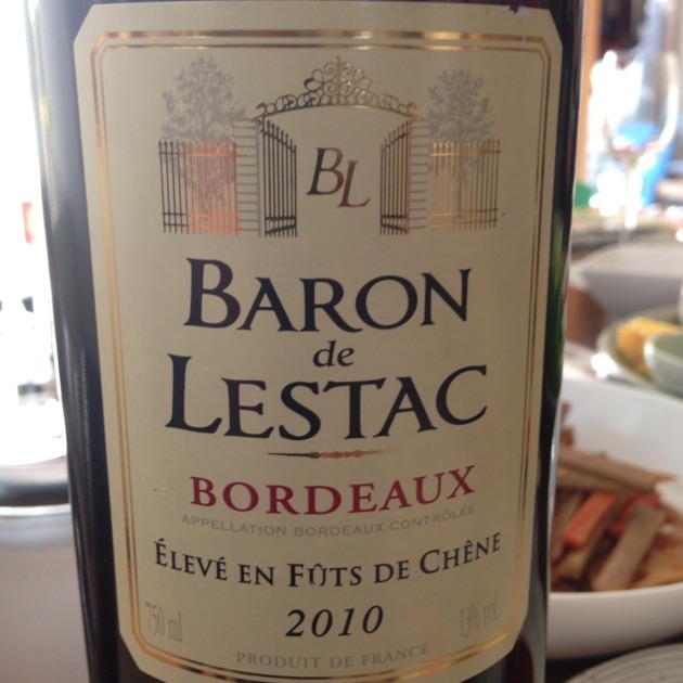 Baron de Lestac Red Bordeaux Blend
