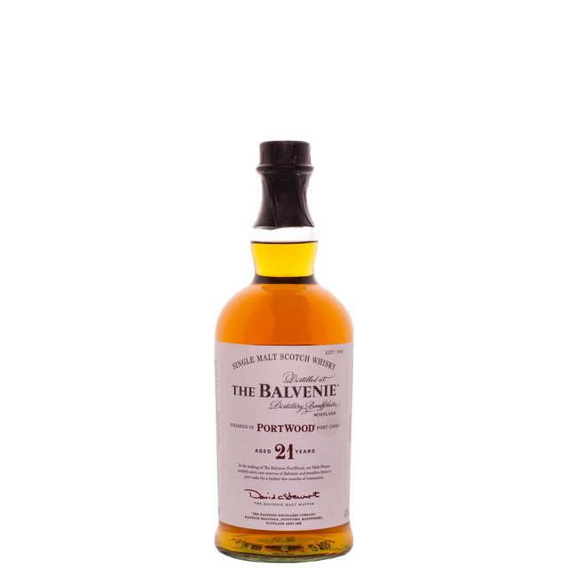 The Balvenie Distillery Single Malt Scotch Aged 21 Years PortWood