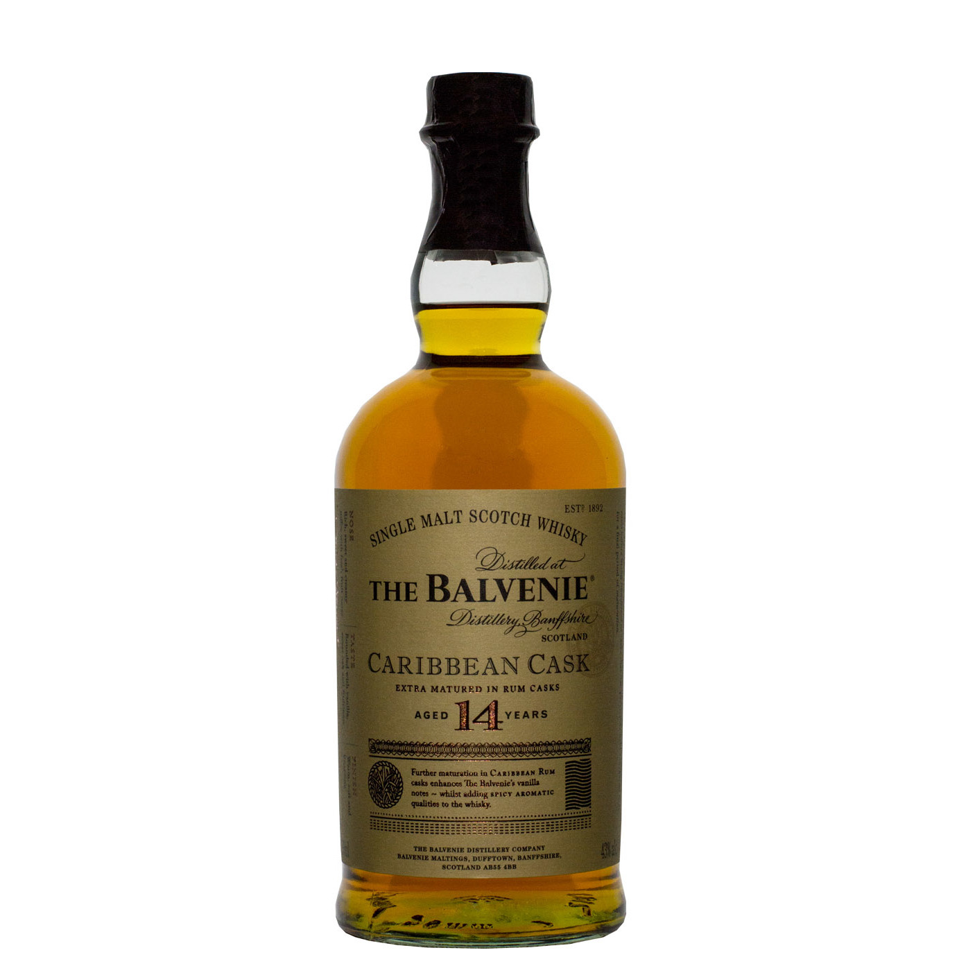 The Balvenie Distillery Single Malt Scotch Aged 21 Years PortWood