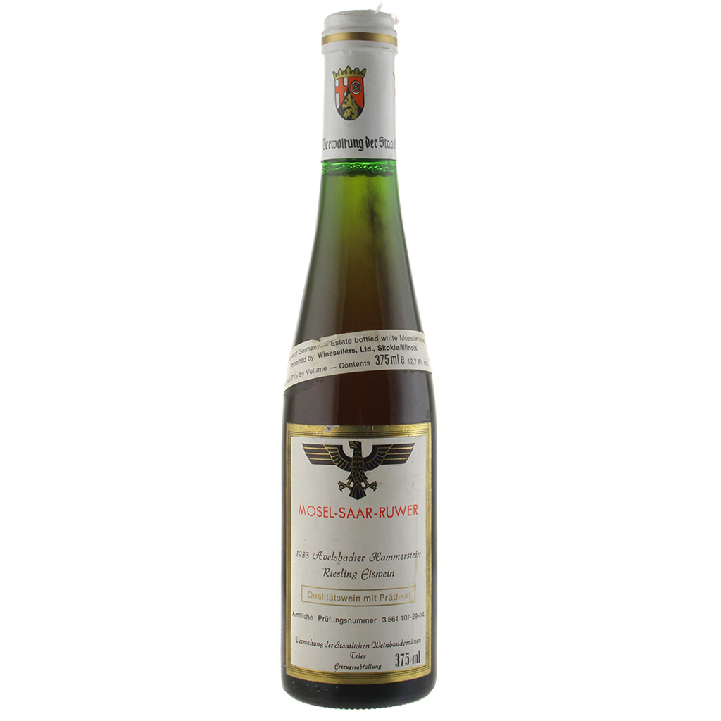 Riesling Eiswein 1995年 500ml ドイツ産 エゴン ミュラー シャルツホーフベルガー リースリング アイスヴァイン