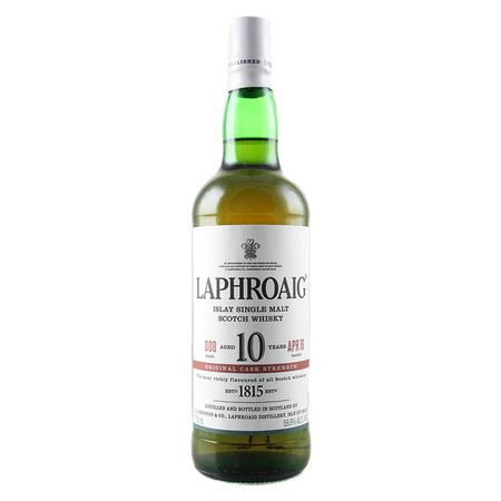 Laphroaig 25 Year Cask Strength Islay Single Malt Scotch Whisky NV