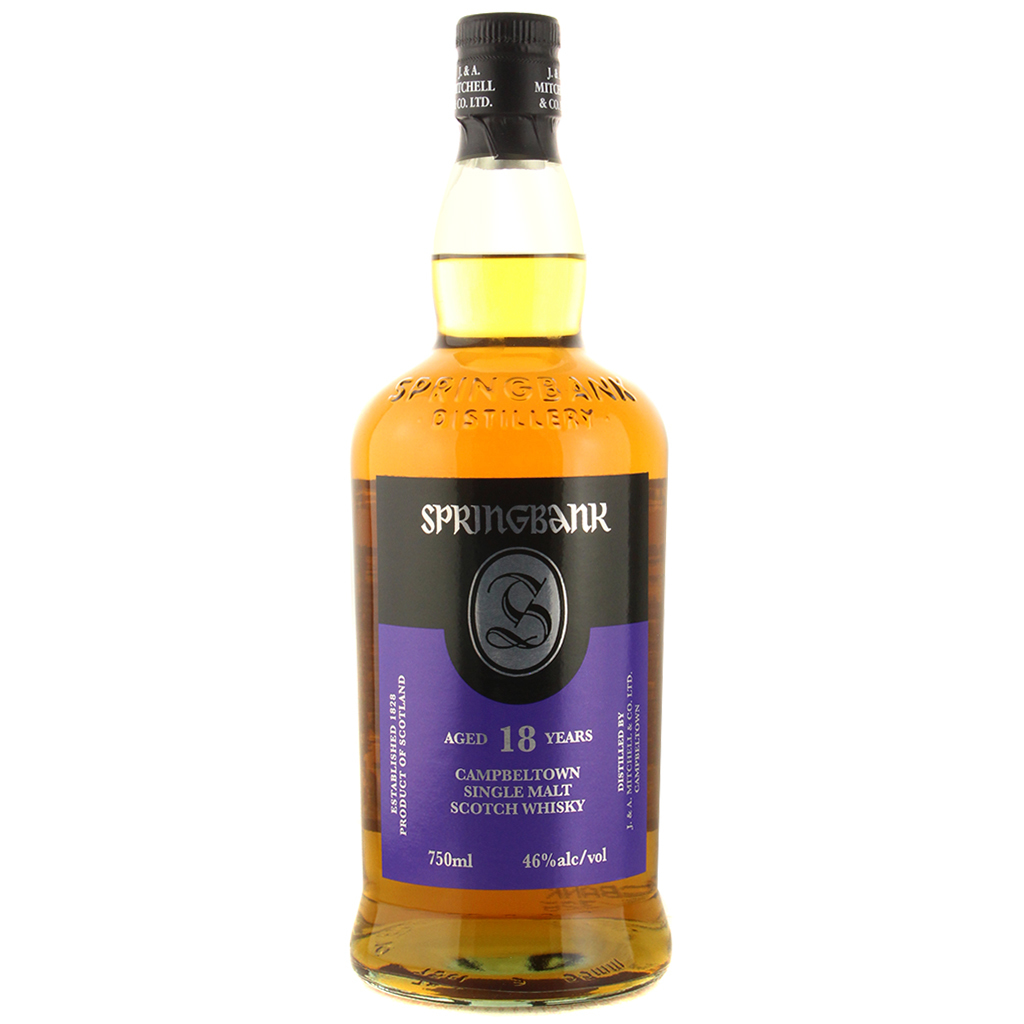 Springbank Distillery 18 Years Campbeltown Single Malt