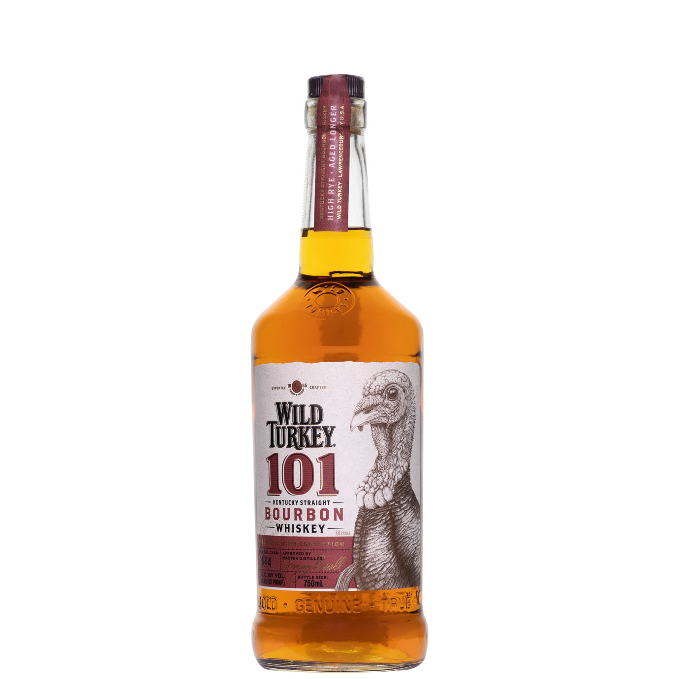 Wild Turkey 101 Proof Kentucky Straight Rye Whiskey NV – B-21