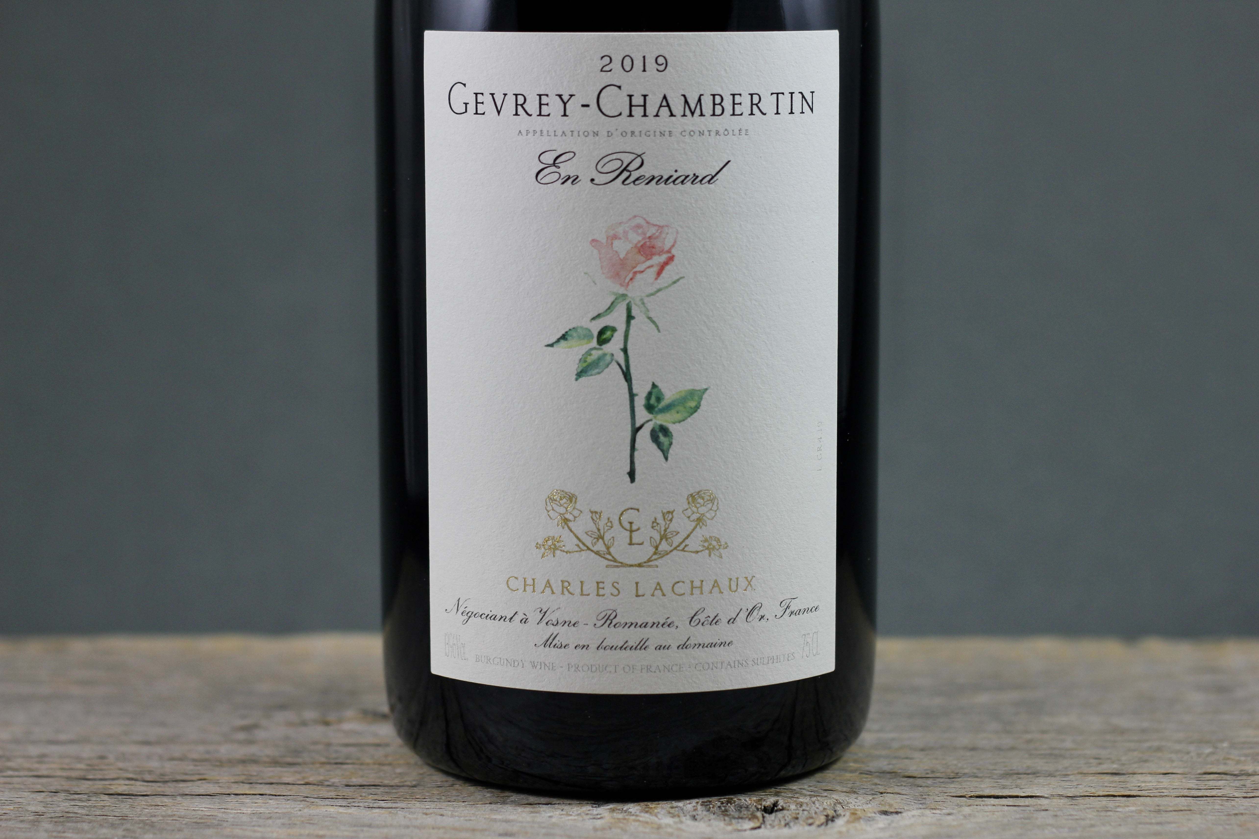 Charles Lachaux La Croix Blanche Bourgogne Rouge Pinot Noir 2019