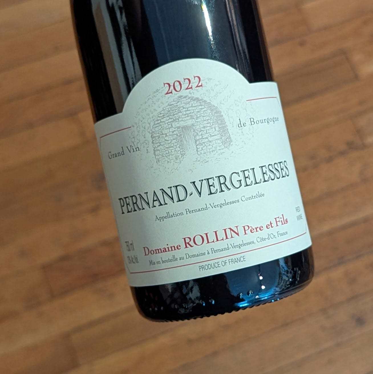 Domaine Rollin Père et Fils Pernand-Vergelesses Pinot Noir 2022