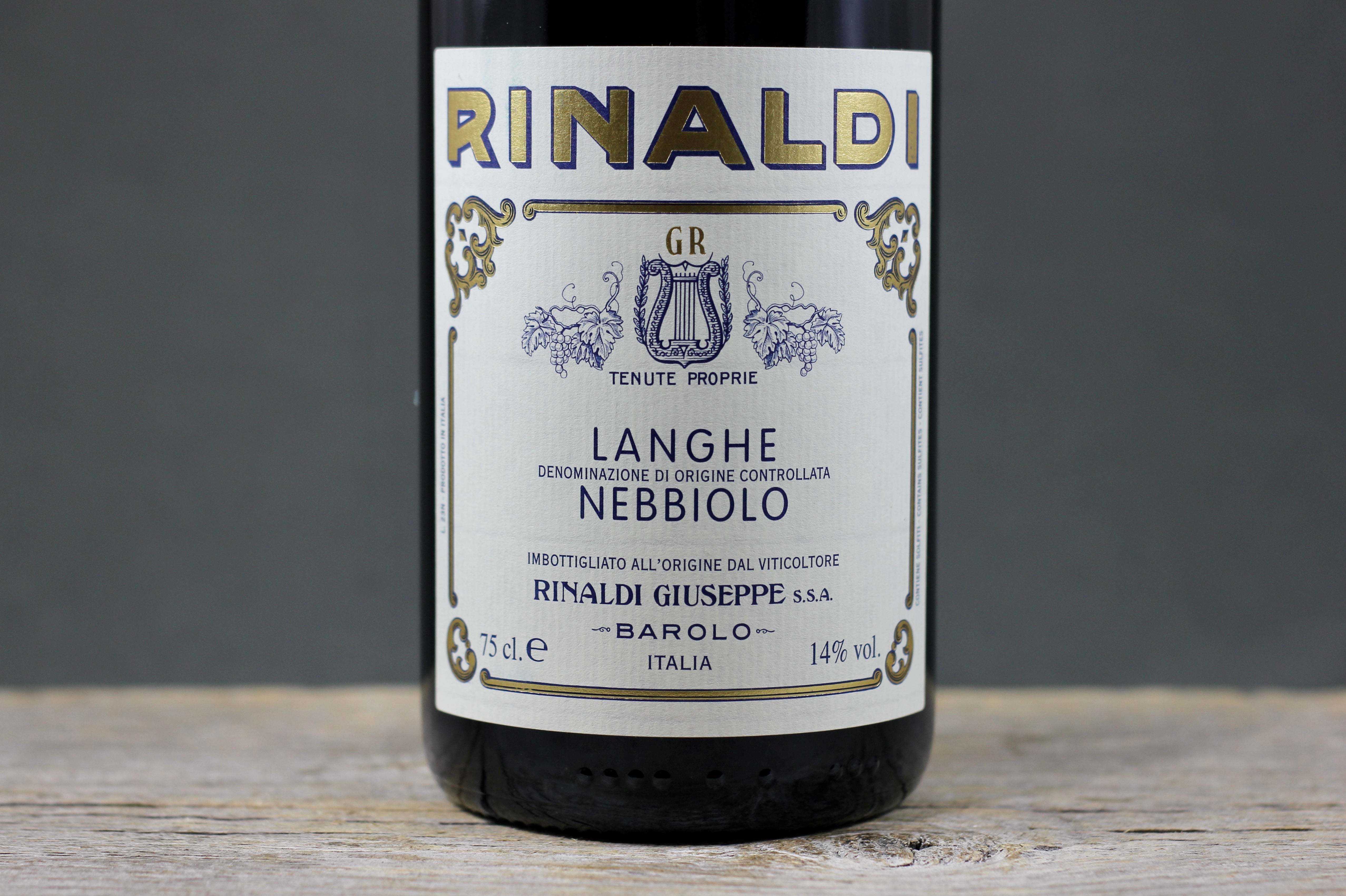 Giuseppe Rinaldi Langhe Nebbiolo 2023 – Kogod Wine Merchant