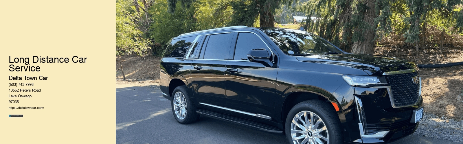 Long Distance Car Service