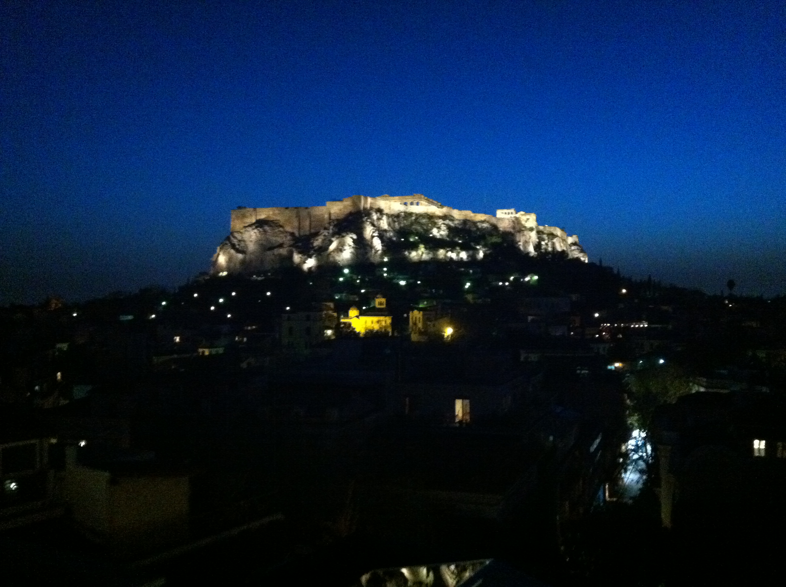 The Acropolis by Night