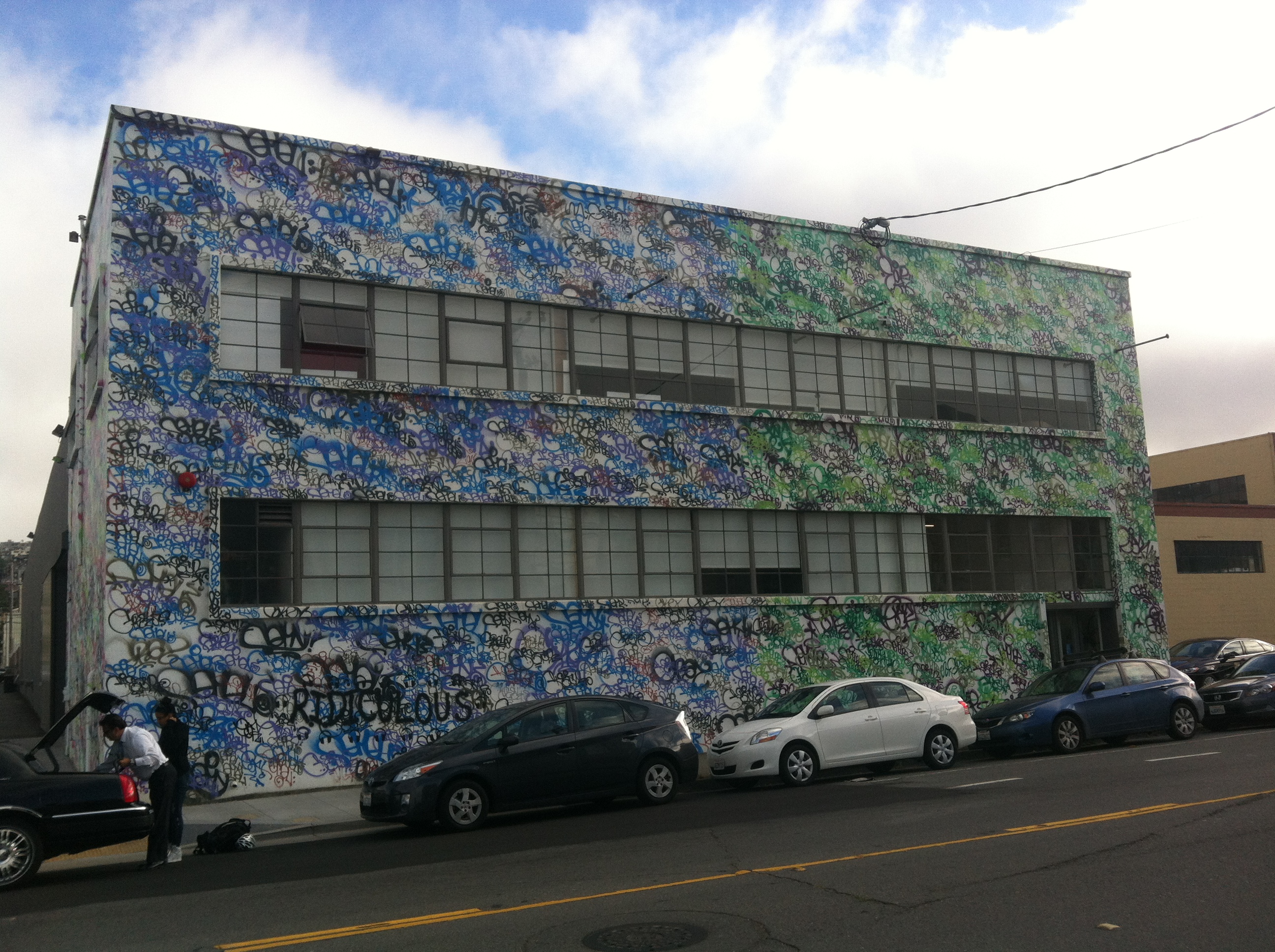 Graffiti Building