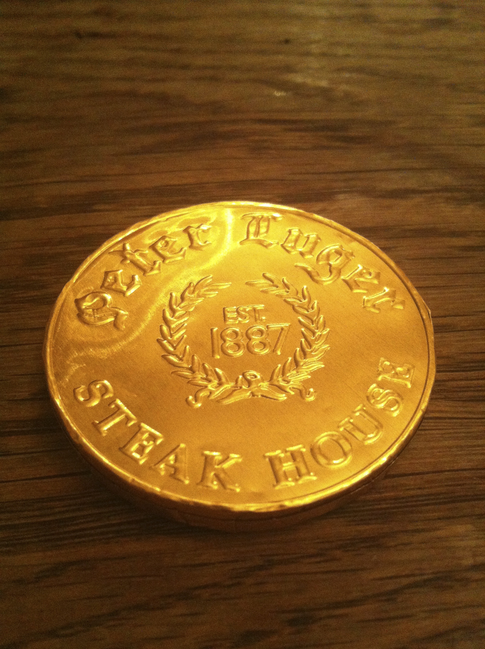Peter Luger. Money.