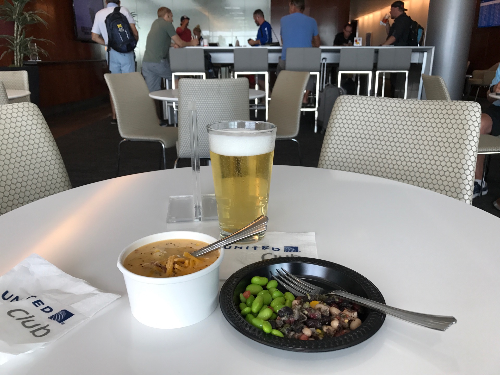 Checked in at United Club West