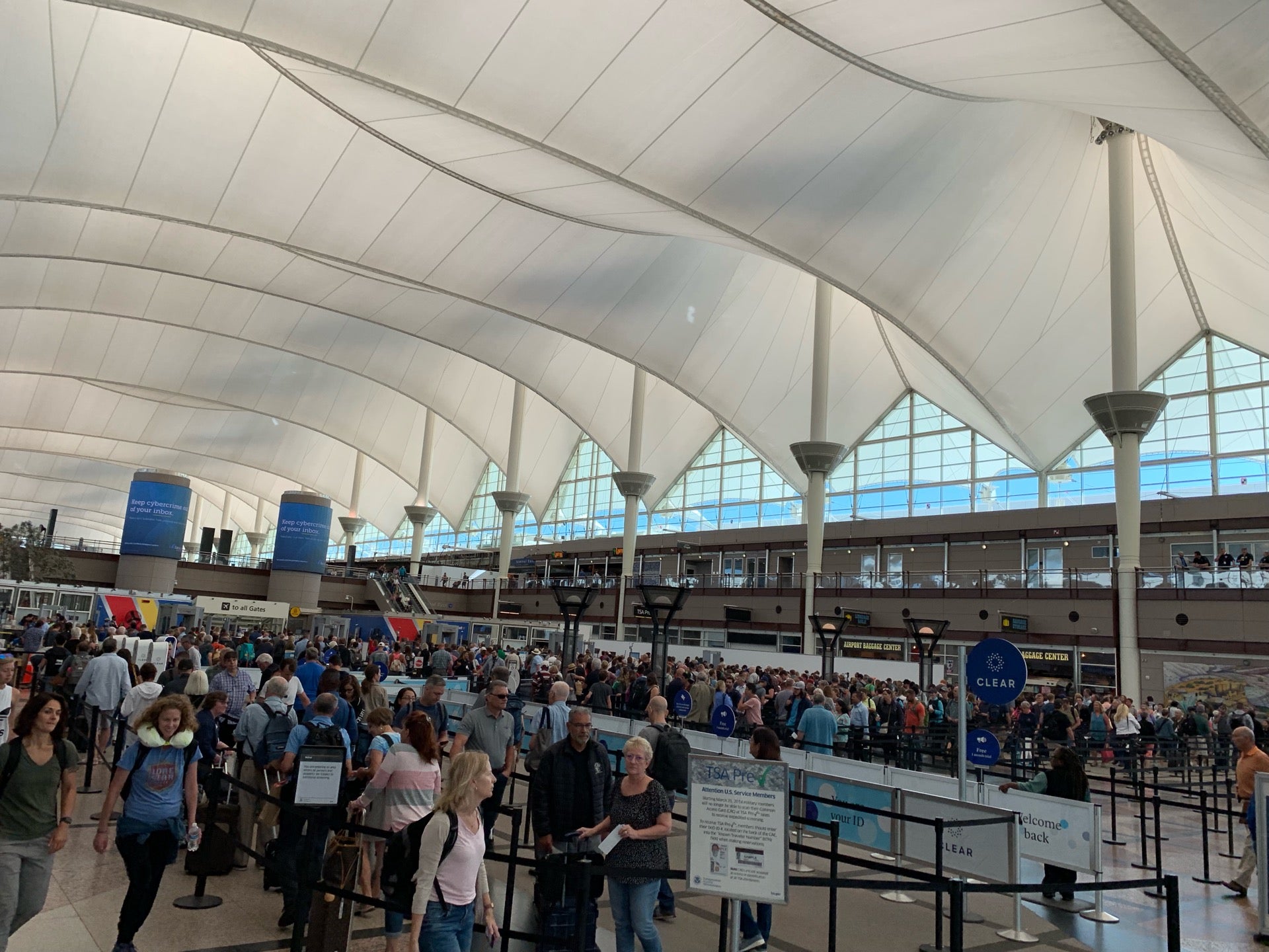 Checked in at Denver International Airport (DEN)