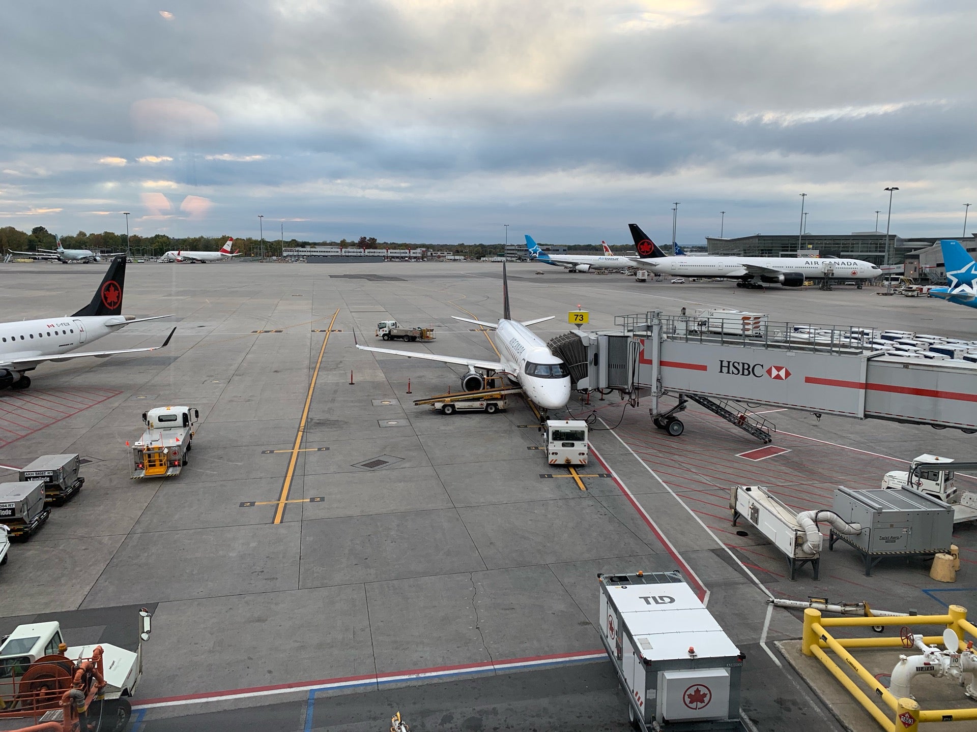 Checked in at Maple Leaf Lounge (Transborder)