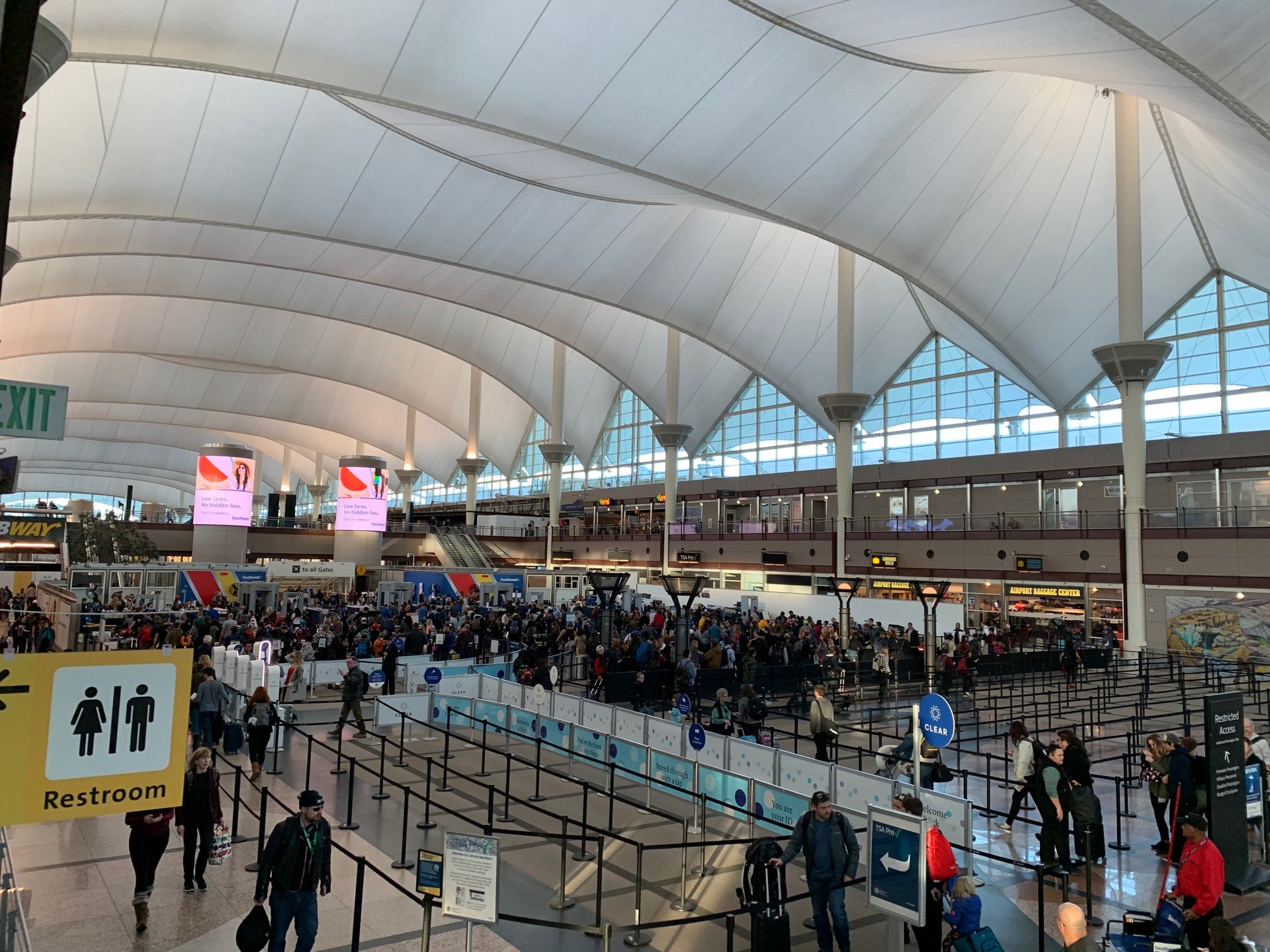 Checked in at Denver International Airport (DEN)