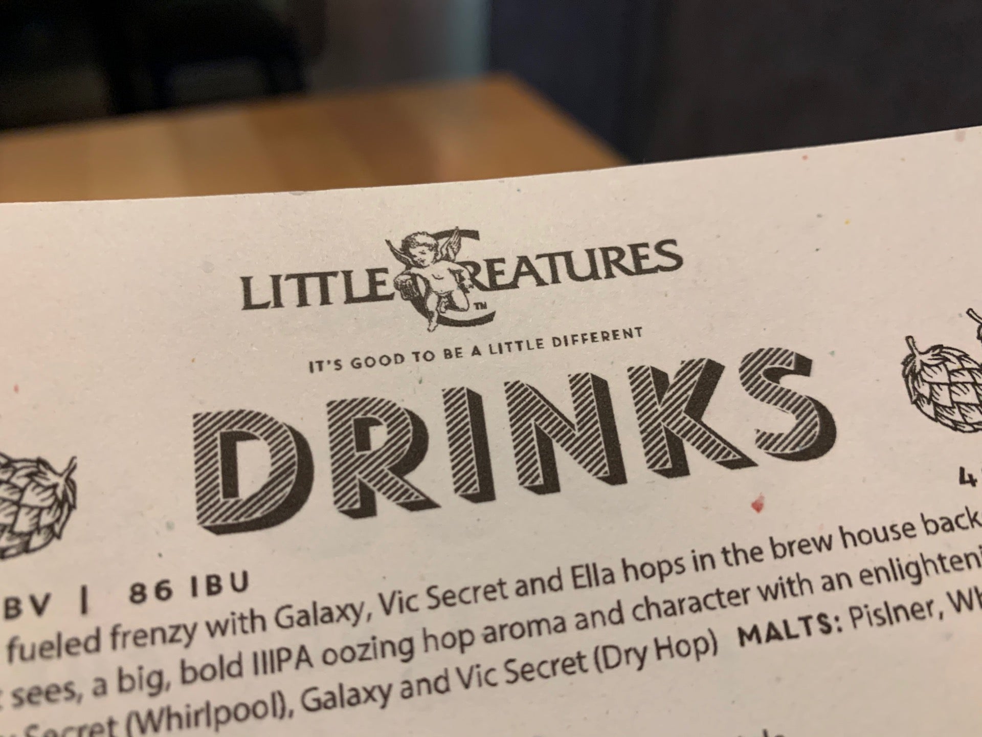 Checked in at Little Creatures