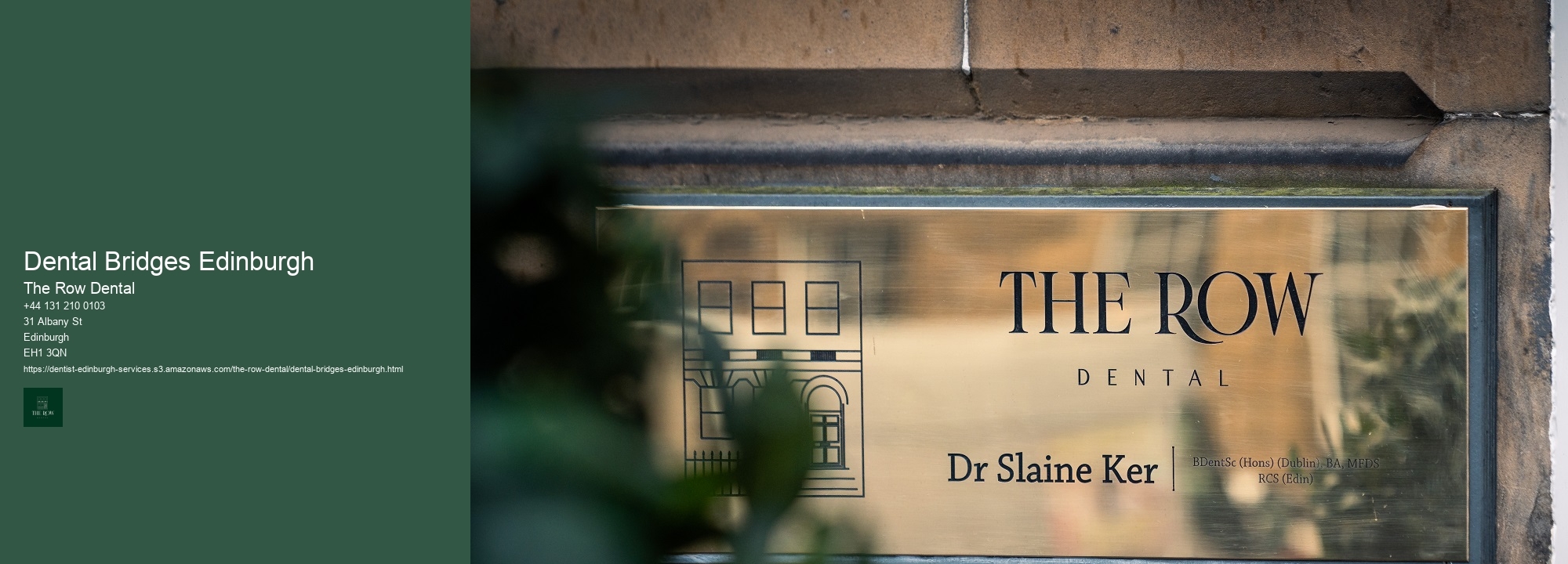 Dental Bridges Edinburgh