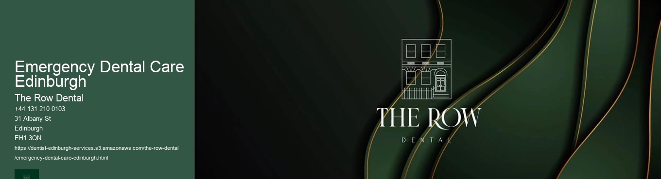 Emergency Dental Care Edinburgh